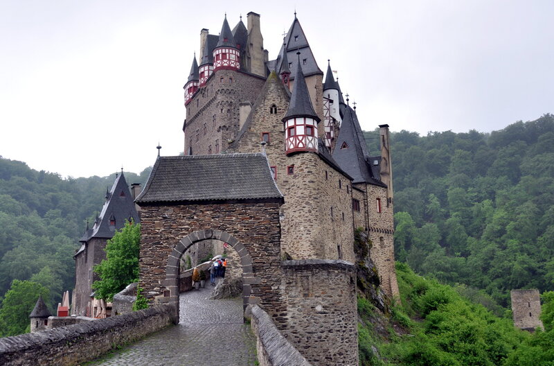 Castle on a Hill — Green, Overcast