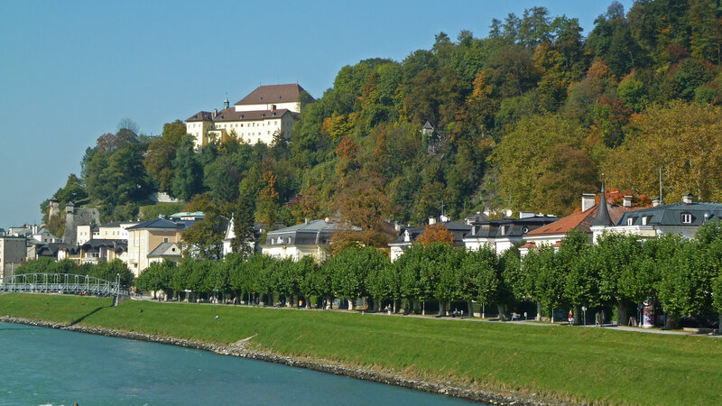 Castle on a Hill — Green, Serene, Autumn
