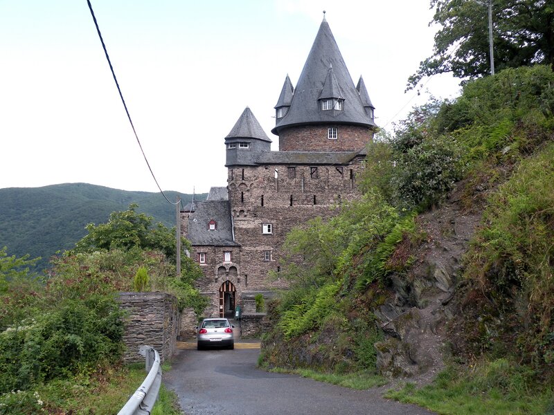 Castle on a Hillside — Gray