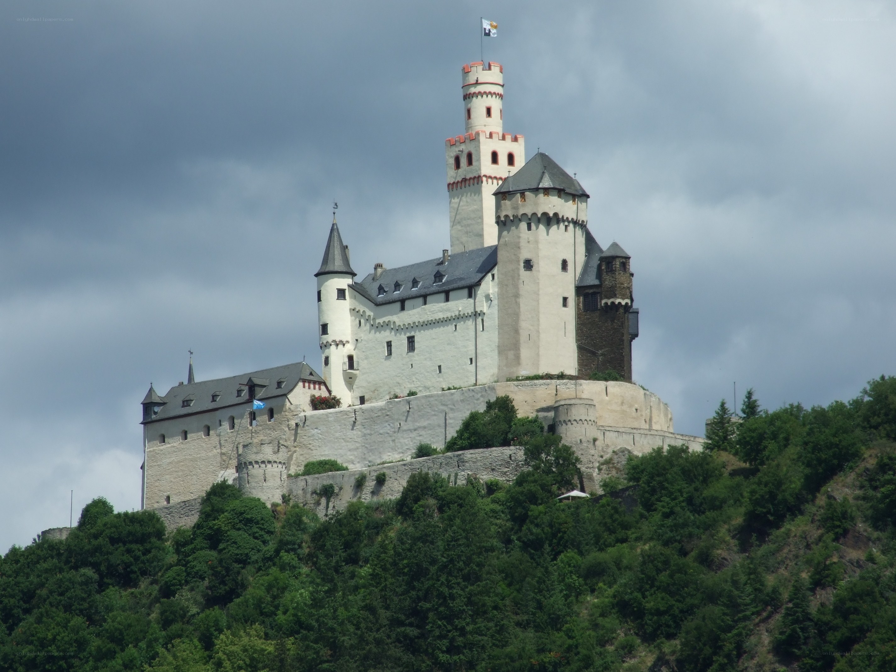 Castle on a hilltop