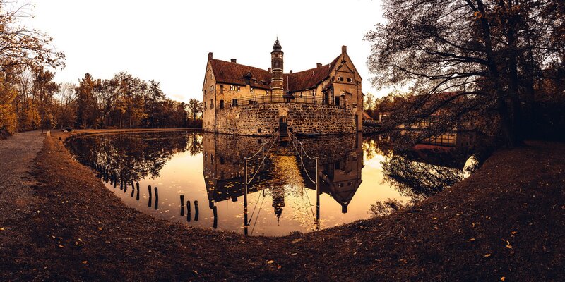 Castle on a Moat — Brown