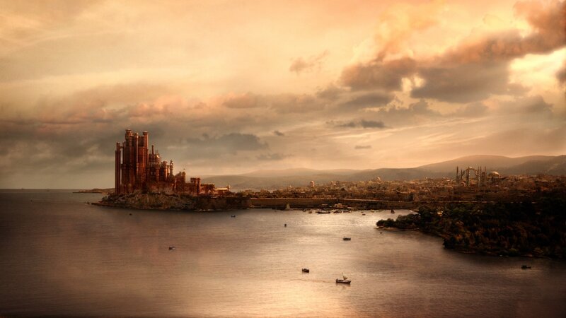 Castle on a Peninsula — Brown