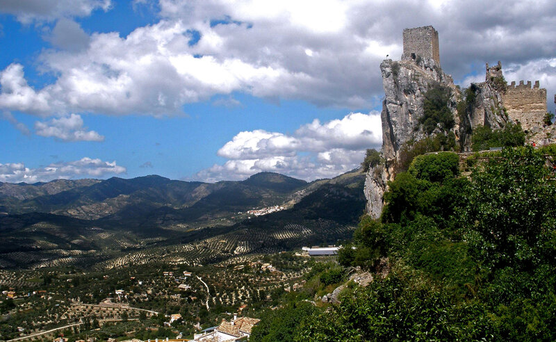 Castle on a rocky cliff