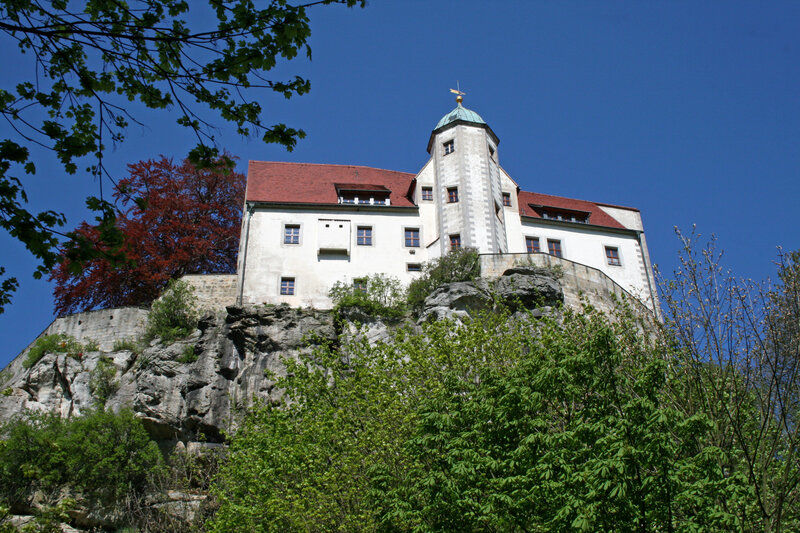 Castle on a rocky hill