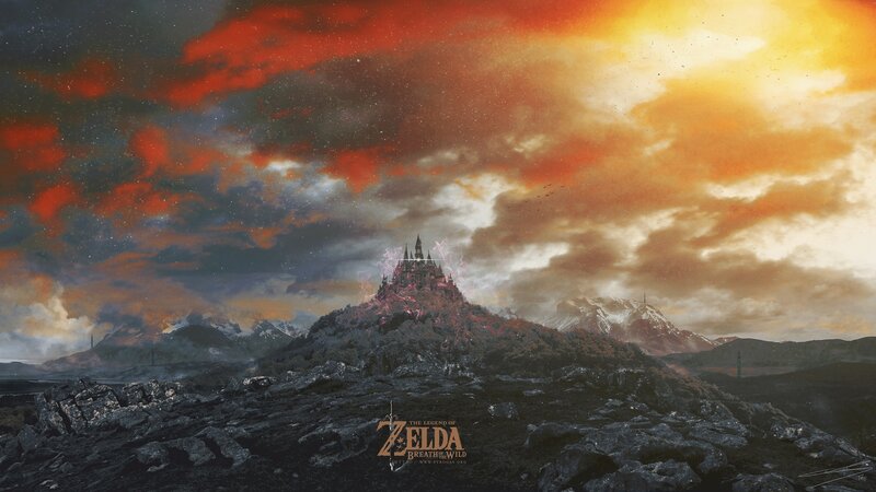 Castle on a Rocky Hill — Orange