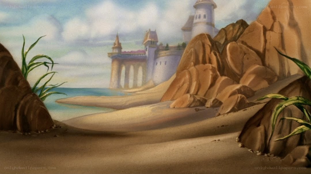 castle on a sandy shore