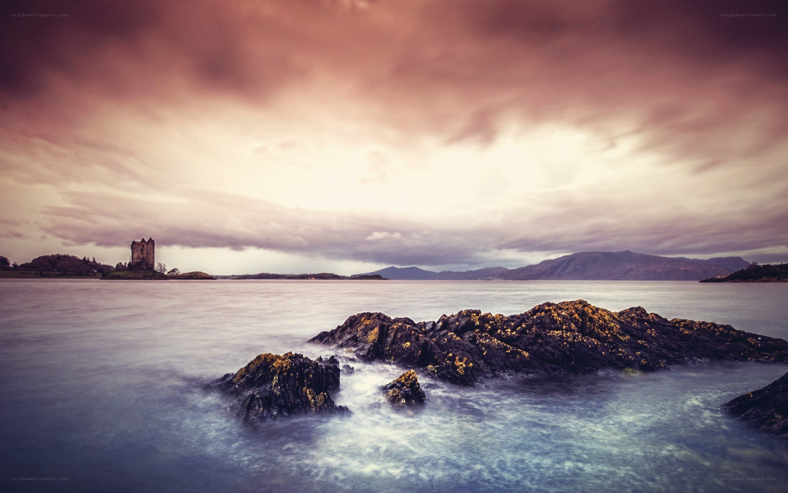Castle on a Scottish island
