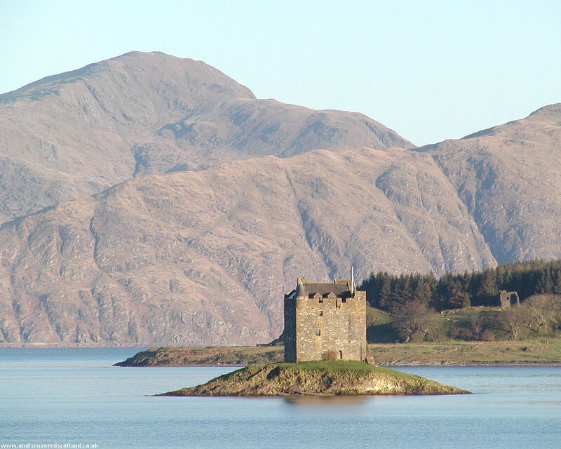 Castle on a small island