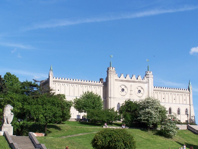 castle on a sunny day