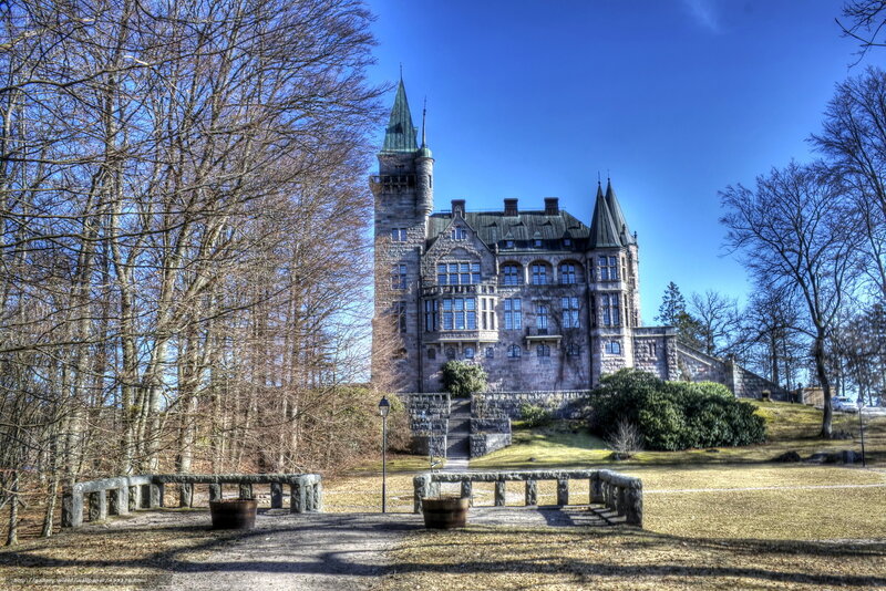 castle on a sunny day