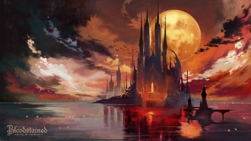 Castle on an Island — Red