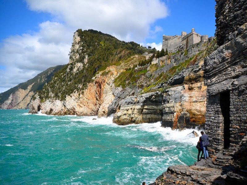 Castle on Coastal Cliffs