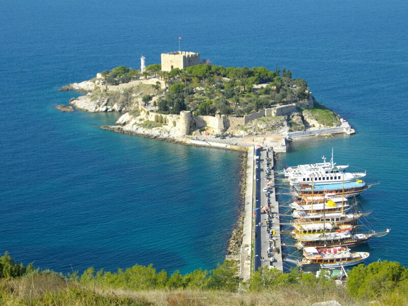 Castle on Coastal Island