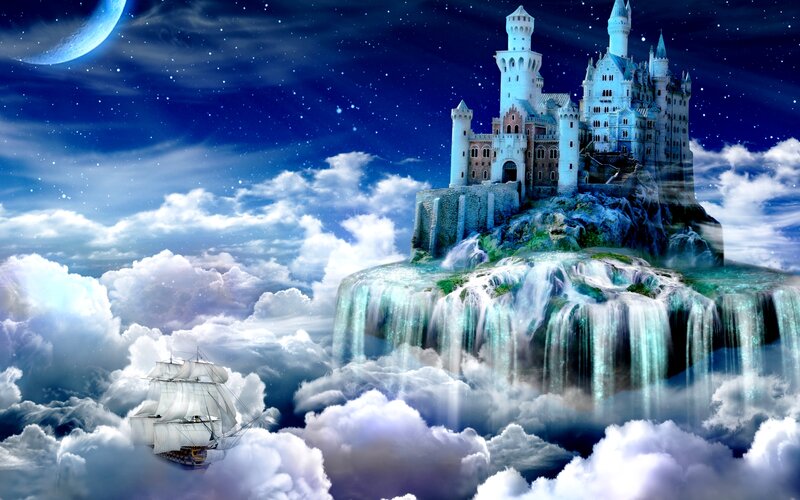 Castle on Floating Island