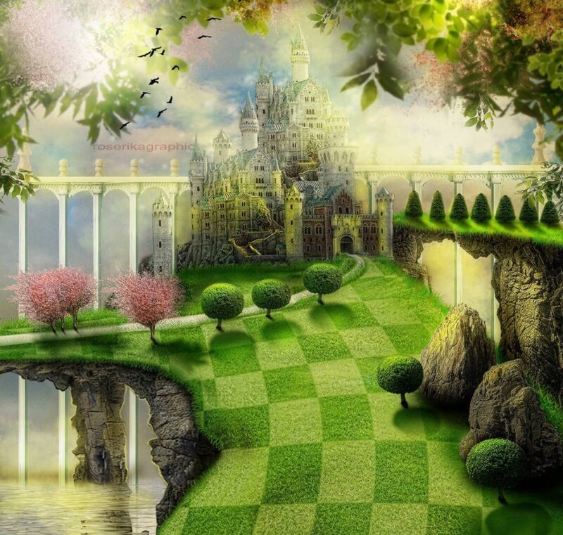 Castle on Floating Islands