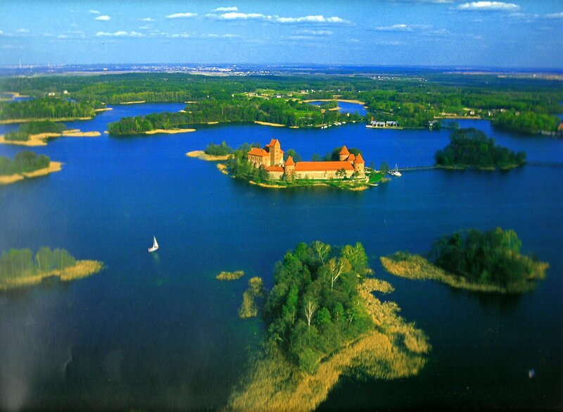 Castle on Lake Island