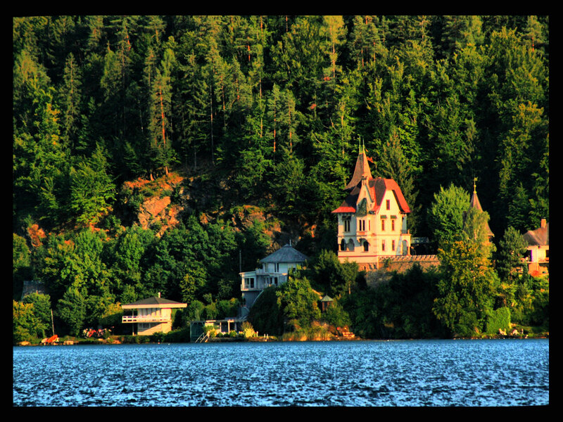 Castle on Lakeside Hill