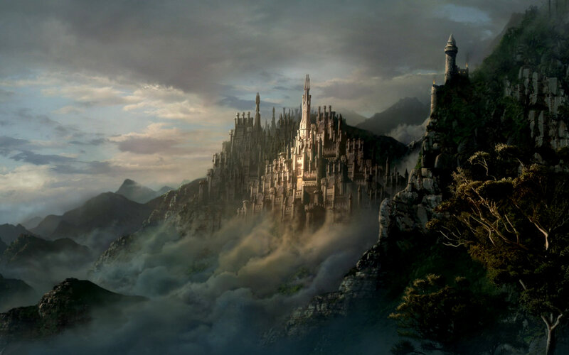 Castle on Mountain Peak