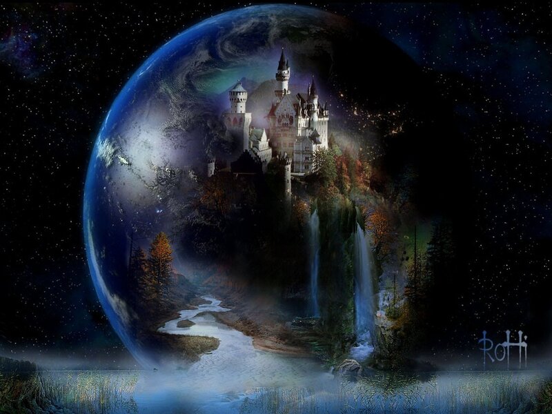 Castle on Planet Earth — Blue