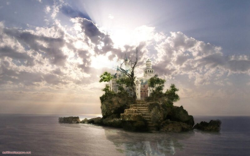 Castle on Rocky Island