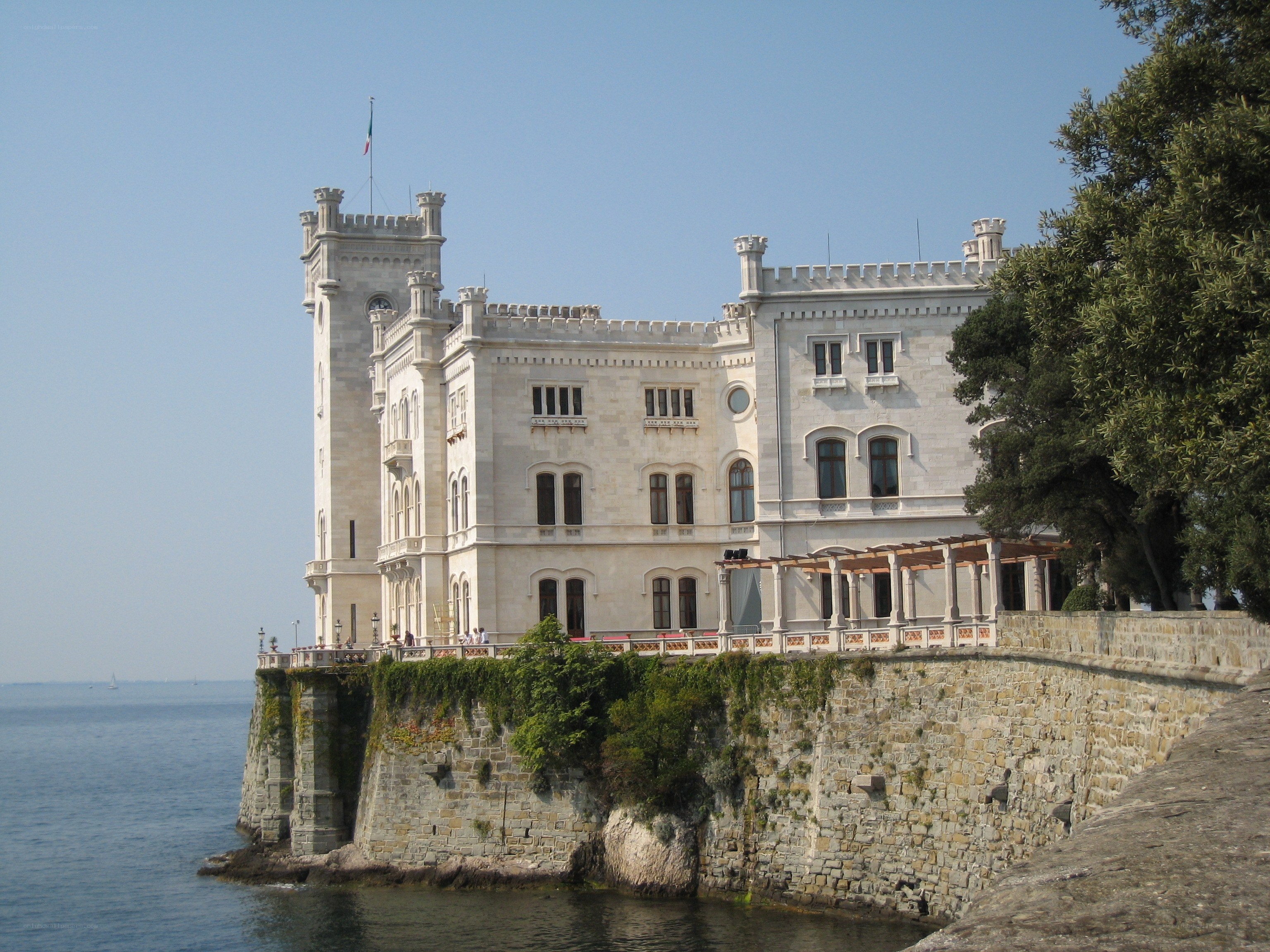 castle on the coast