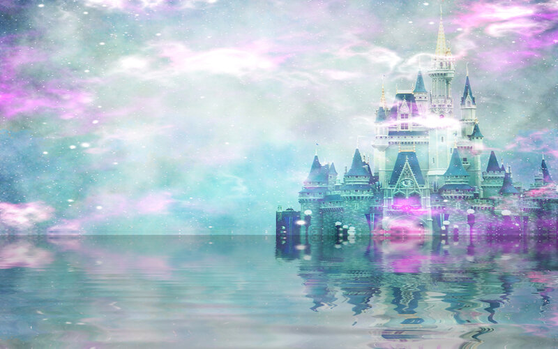 Castle on Water — Purple