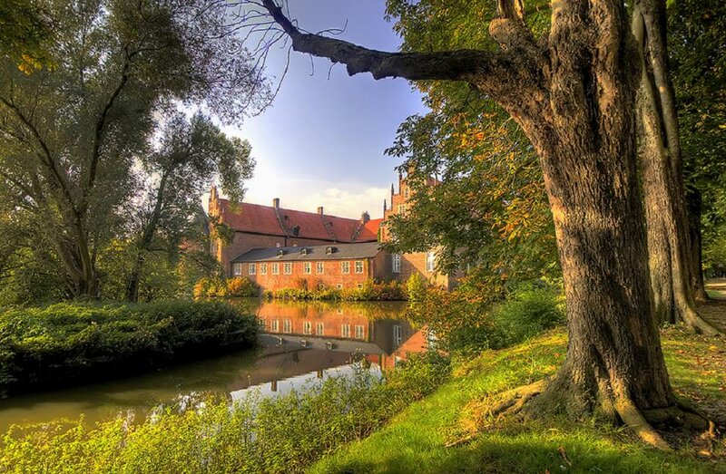 Castle Reflected in Moat