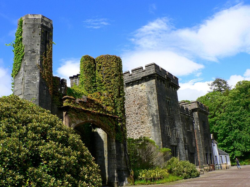 Castle Ruins with Ivy
