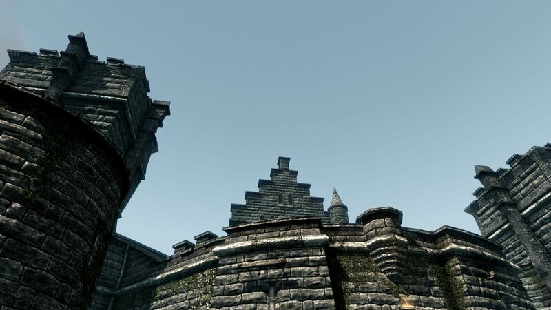 castle stone walls