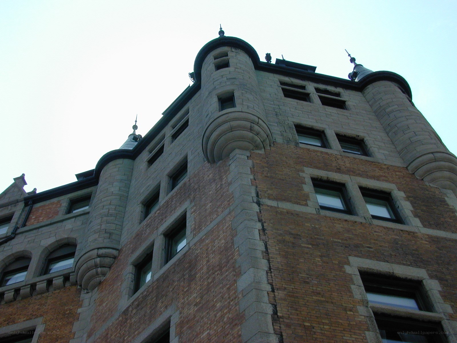 castle-style building corner