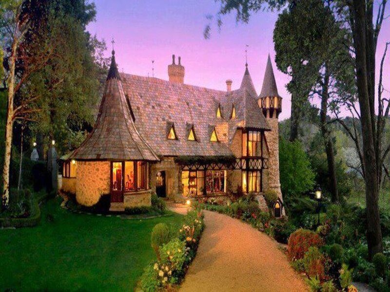Castle-style House