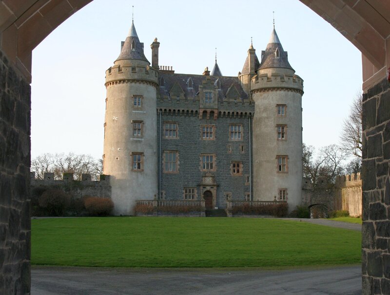 Castle Through Archway