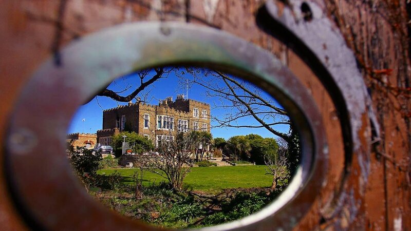 Castle Through Porthole