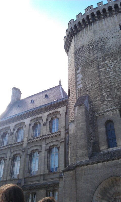 castle tower and building