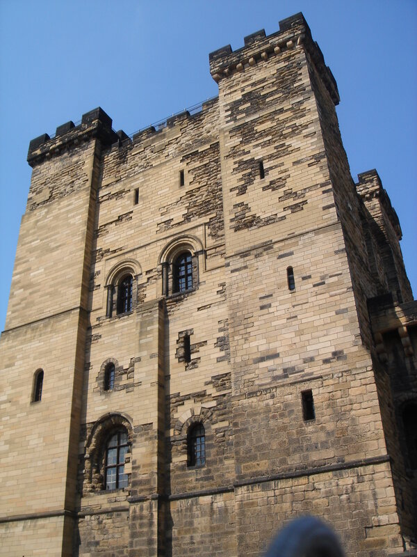castle tower under blue sky