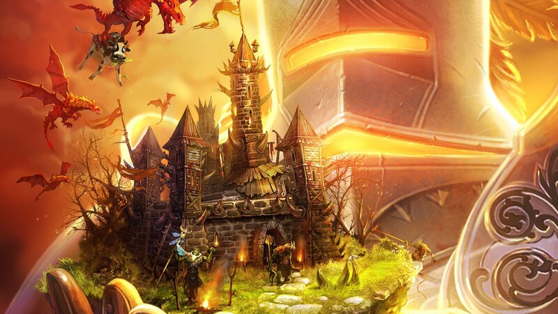 Castle under Attack — Orange