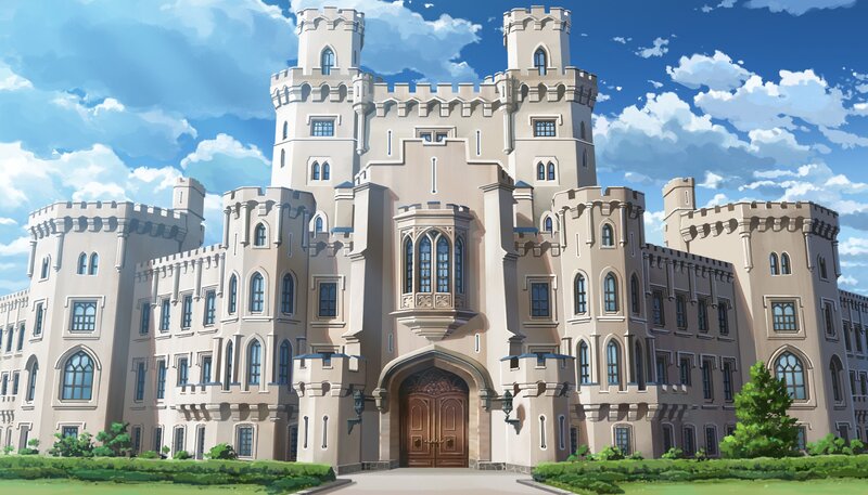 castle under blue sky