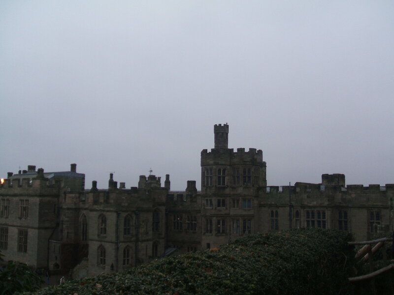 castle under overcast sky