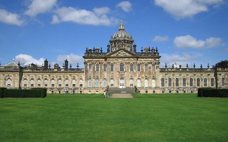 Castle with a large dome