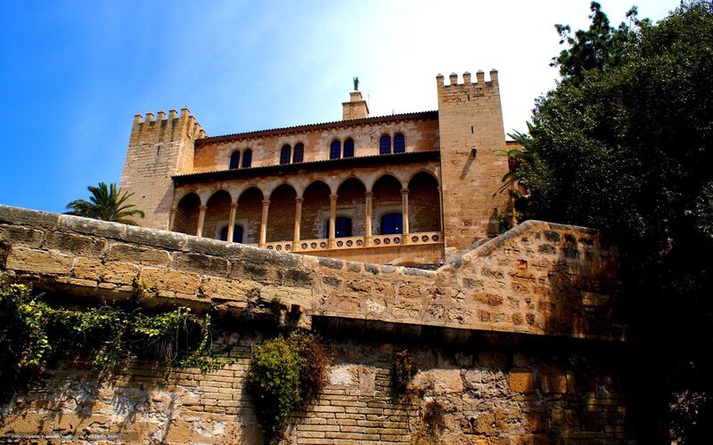 Castle with Arched Balcony
