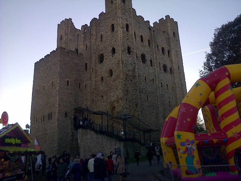 Castle with Bouncy Castle