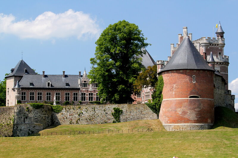 Castle with Brick Tower