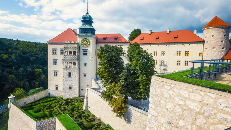 Castle with Clock Tower