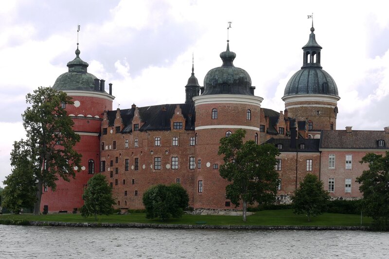 Castle with Domed Towers