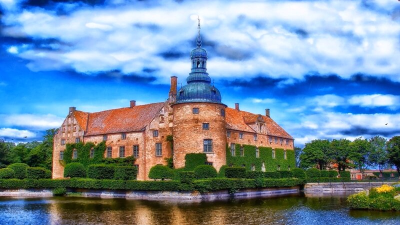 Castle with Green Ivy