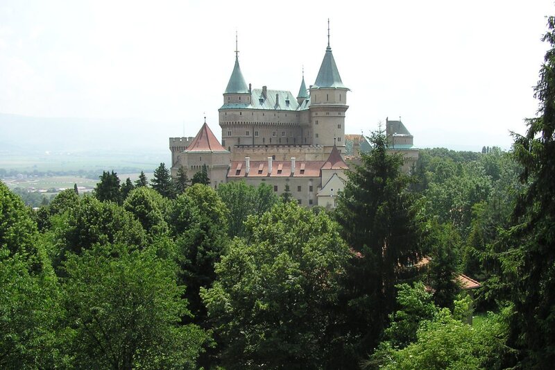 Castle with Green Towers