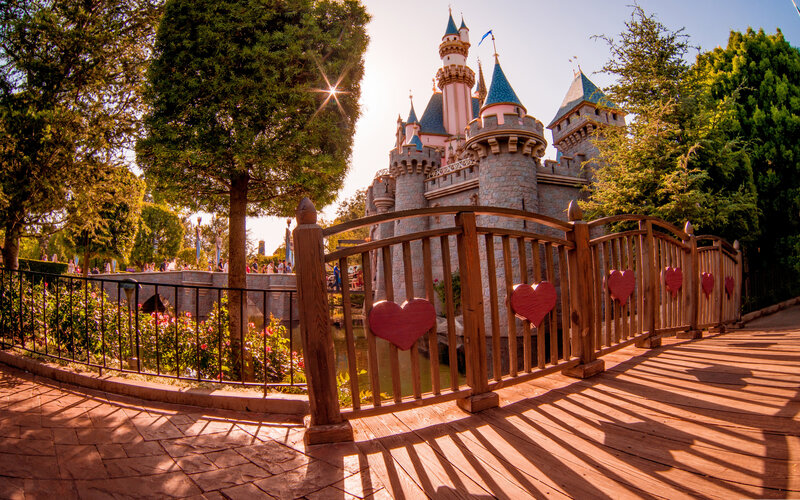 Castle with Heart Railings