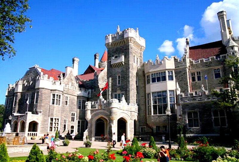 Castle with Red Roof