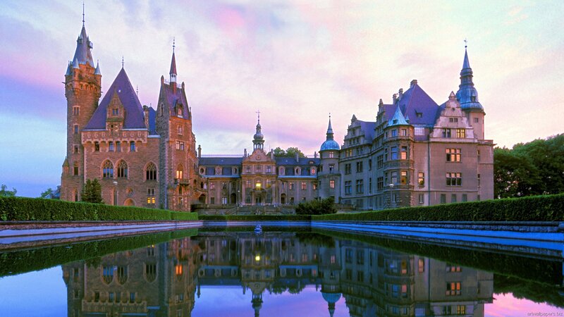 Castle with Reflection