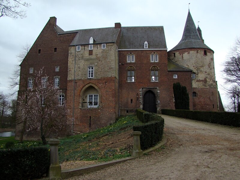 Castle with Tower — Brown